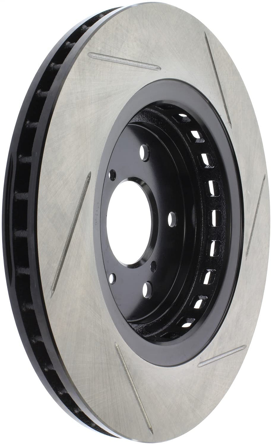 Sport StopTech Front Right Slotted Disc Brake Rotor 126.40090SR - Fits Select Acura MDX and TLX Vehicles