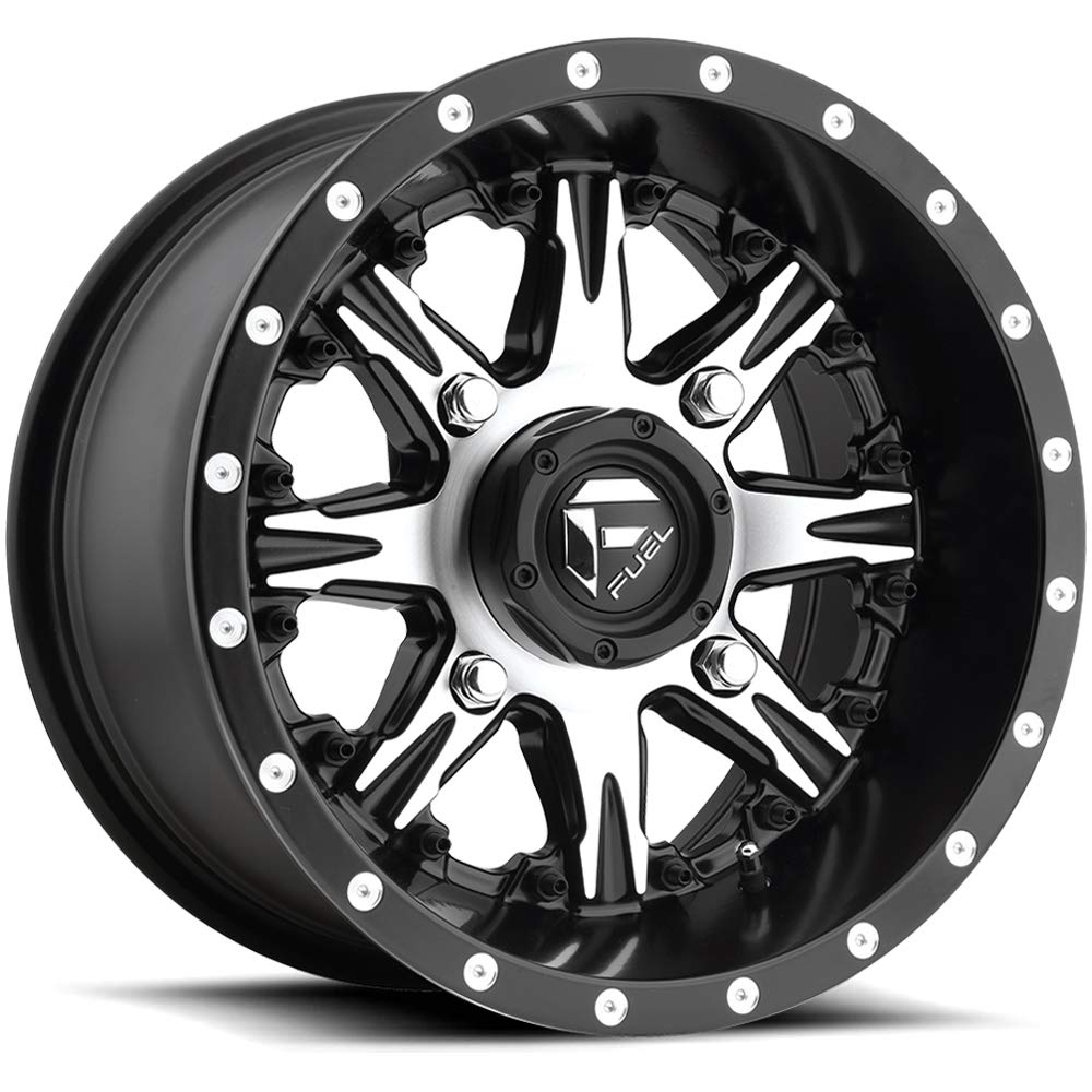 UTV Fuel D541 14X7 4X110 MT-BLK-MACH 13MM - D5411470A444