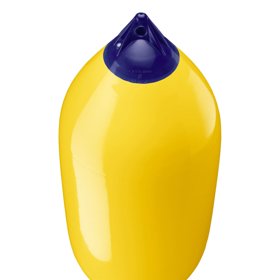 F-11 Standard Polyform Boat Fender Blue Ropehold - Yellow