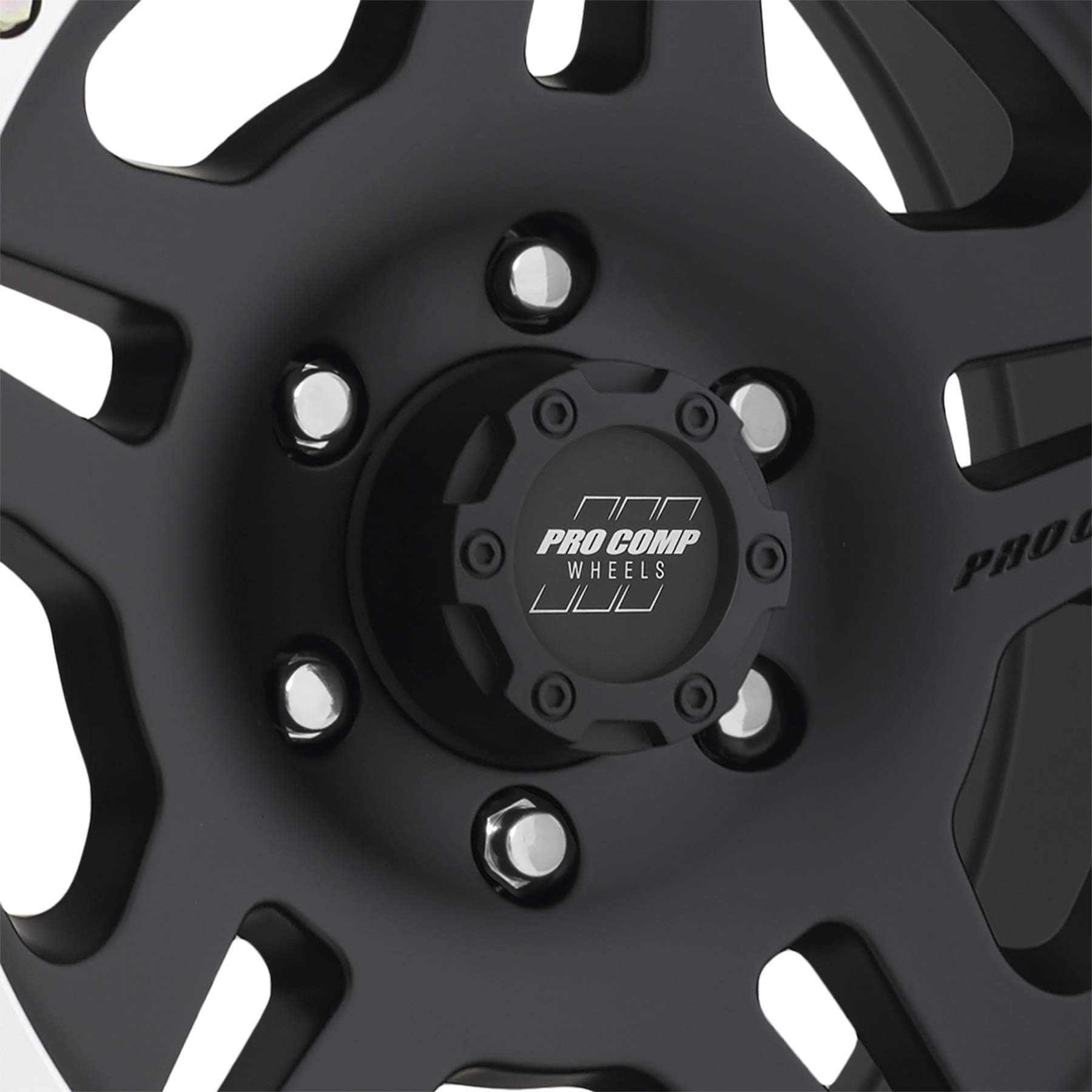 PXA29 Pro Comp Alloys 16X8 6X5.5 S-BLK MACH 0MM - PXA5129-6883