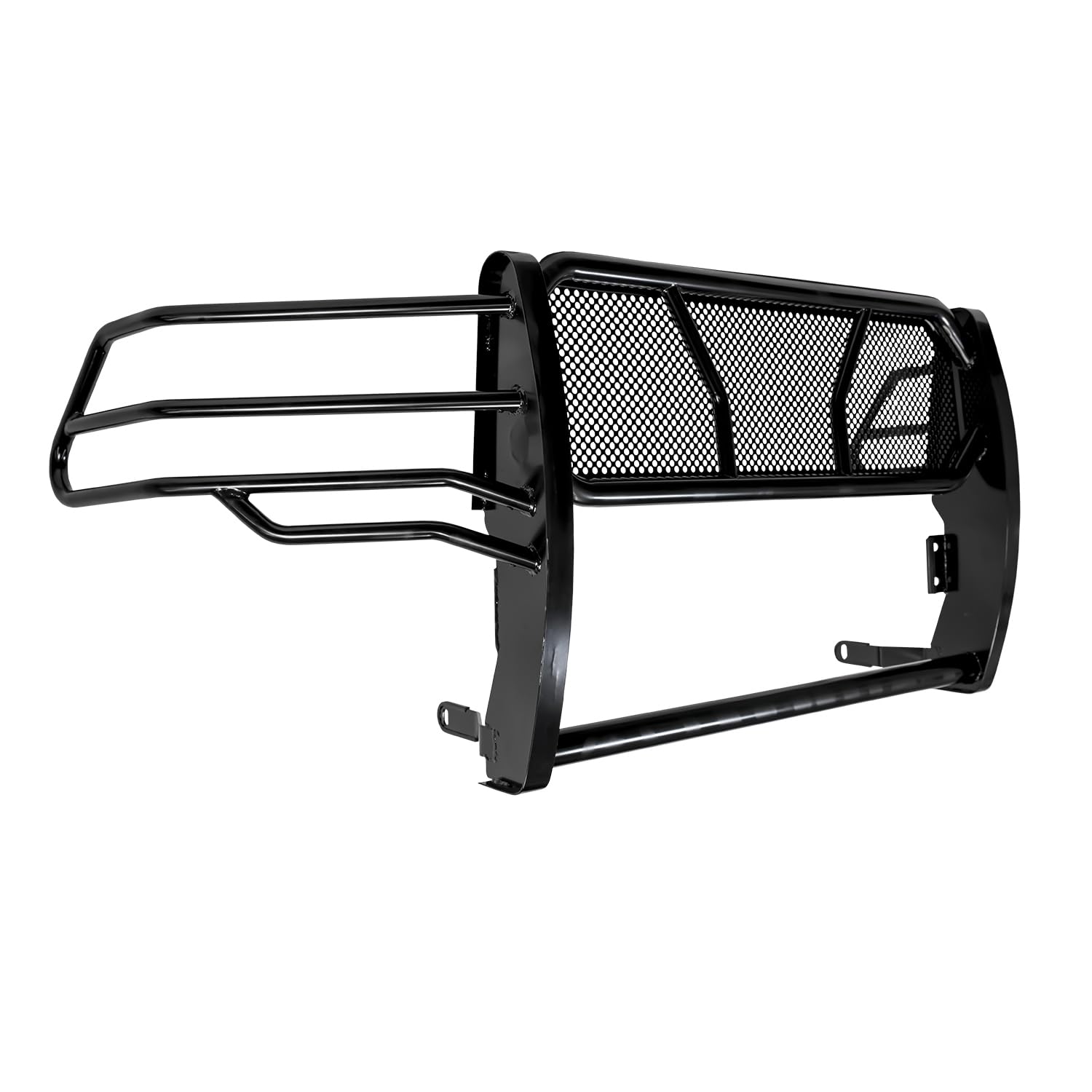 Grille Guard TrailFX with Brush Guard Fits Ram 2500 2010-2018 Extreme HD Black 1-Piece Steel DualStage Gloss Black Powder Coat Bolt-On Grille Guard 2720229103
