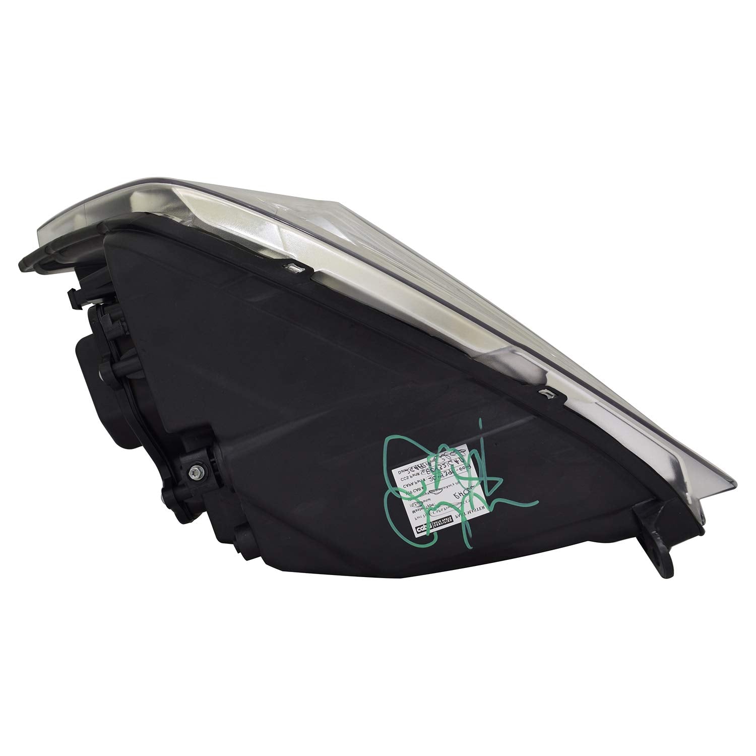 Left TYC Headlight Assembly Compatible with 2013-2015 Dodge Ram 1500 Pickup