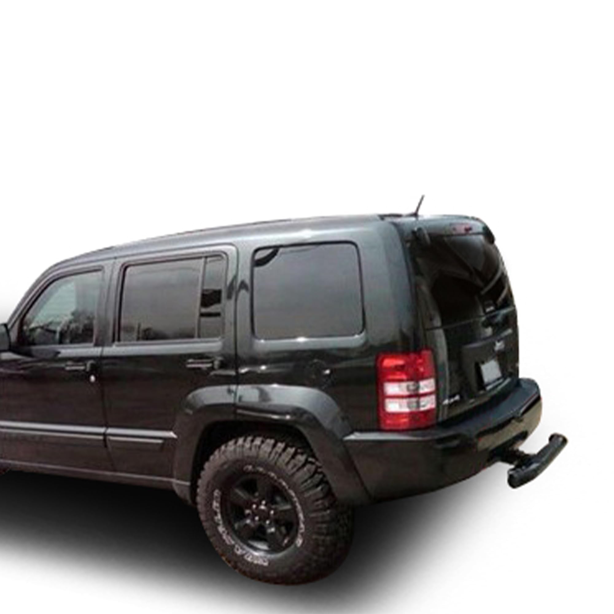 Black Steel Black Horse Rear Hitch Step Compatible with Universal-Universal Universal Universal Fits in Class III 2â€ Hitch Receiver 3" Round