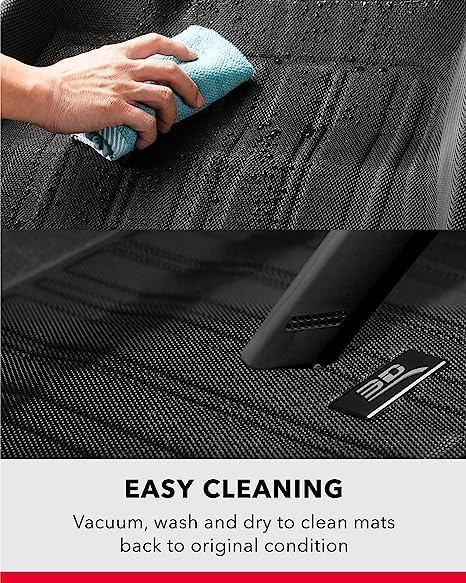 Custom Fit 3D MAXpider ELITECT Floor Mat (BLACK) Compatible with AUDI E-TRON GT 2022-2023 - Full Set