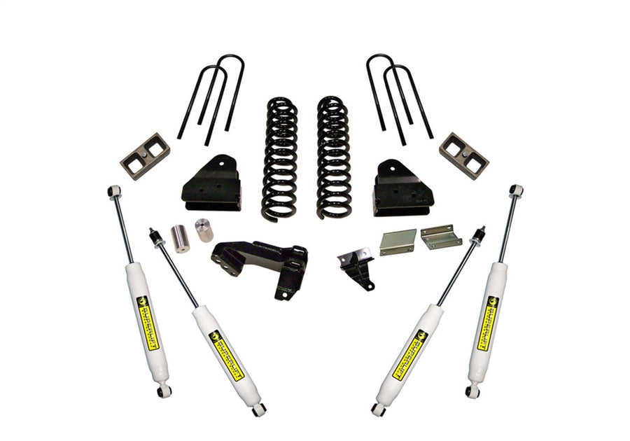 SUPERLIFT SUSPENSION RealTruck 4" Lift Kit for Ford F-250/F-350 | Complete Lift Kit with Front & Rear Shadow Series Shocks | K876 | Fits 2011-2016 Ford F-250 / F-350 4WD Diesel