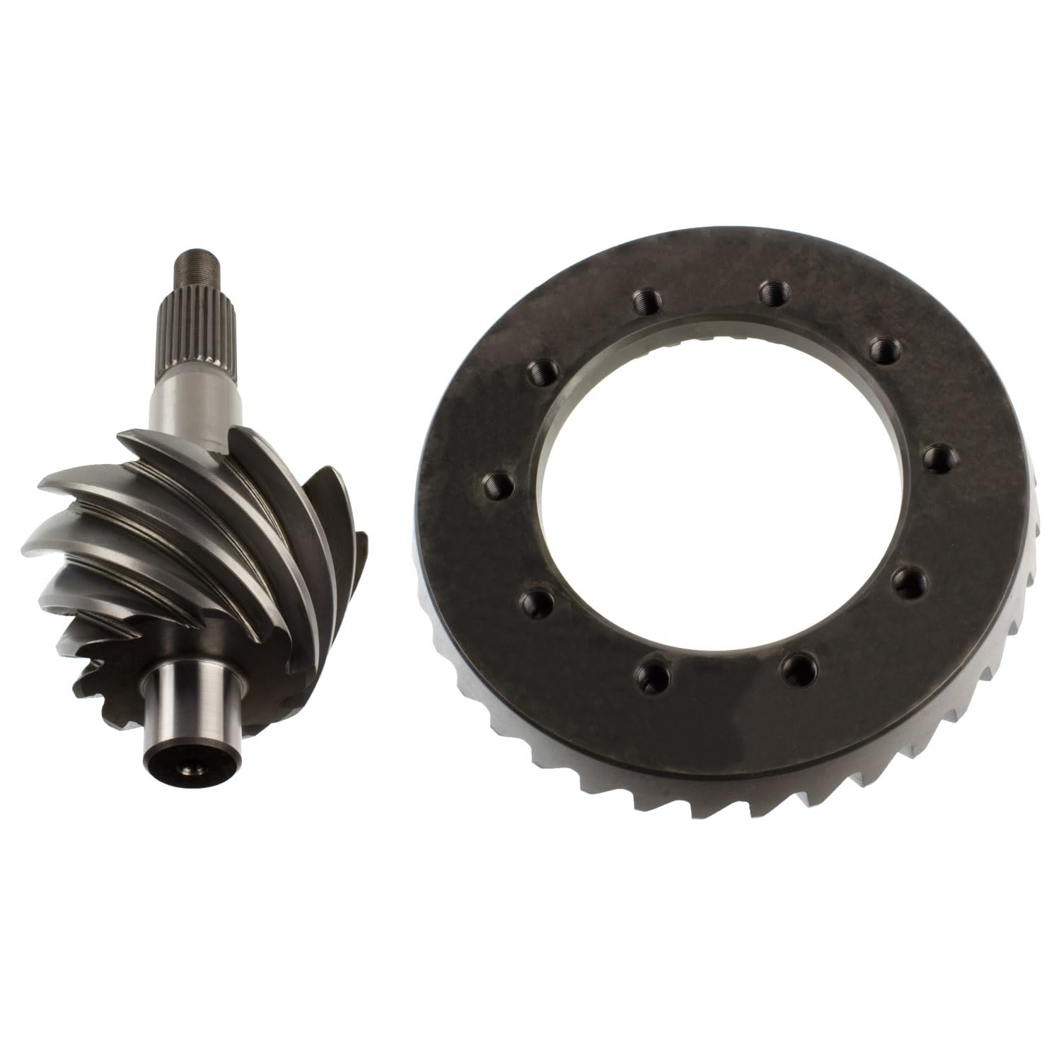 Differential Ring and Pinion F9-370 Motive Gear 3.70 Ratio for Ford 9" - Rear, Dropout, 10 Bolt - Compatible with Ford & Mercury Models (1955-1986)