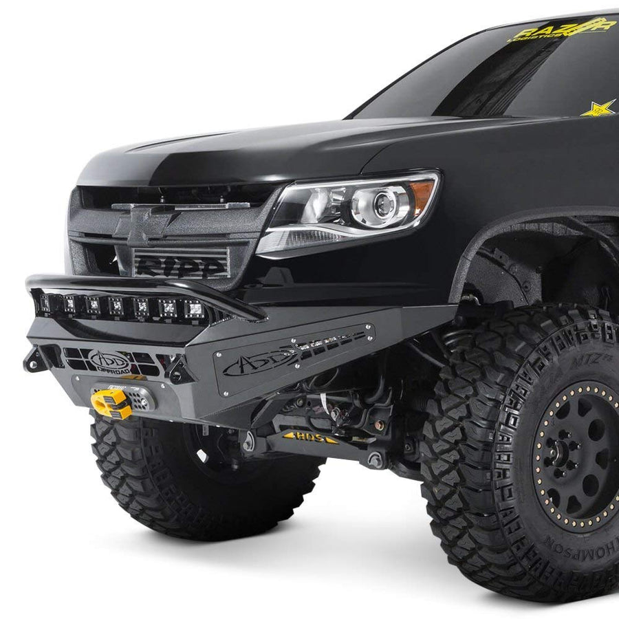 HoneyBadger Addictive Desert Designs Front Bumper for Chevy Colorado F357382720103