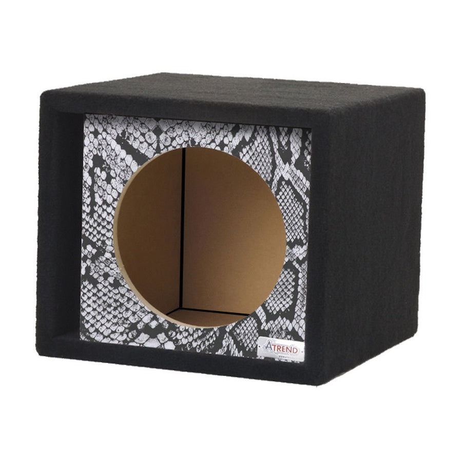 Atrend 10SVR-Reptile Style GFX Series Single Vented 10" Subwoofer Enclosure
