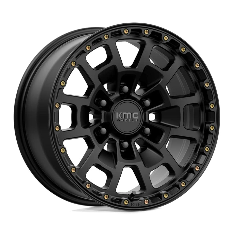 KMC Wheels KM718 17X8.5 Summit KM718 6X135 S-BLK 18MM