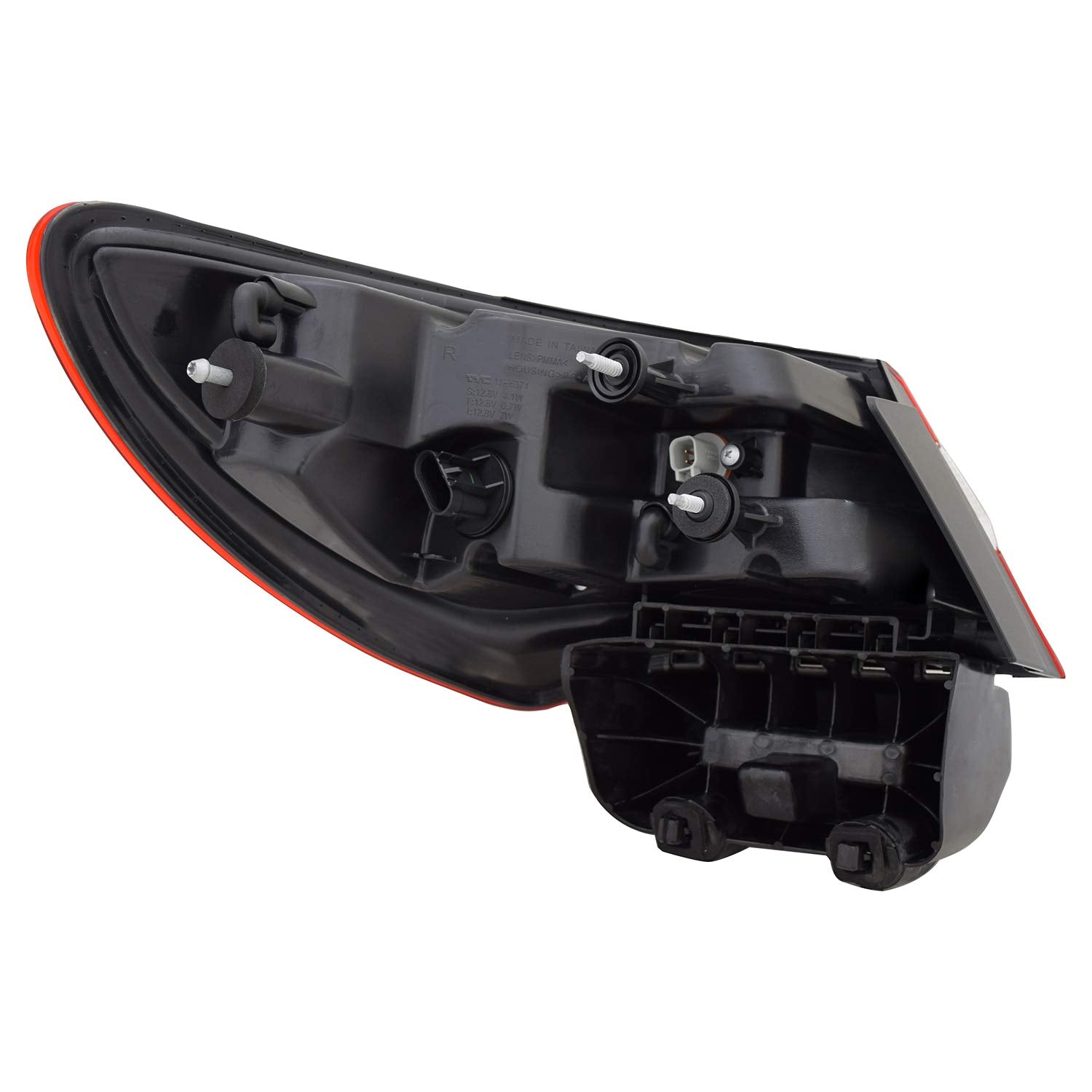 Right TYC Tail Light Assembly Compatible with 2011-2014 Chrysler 200