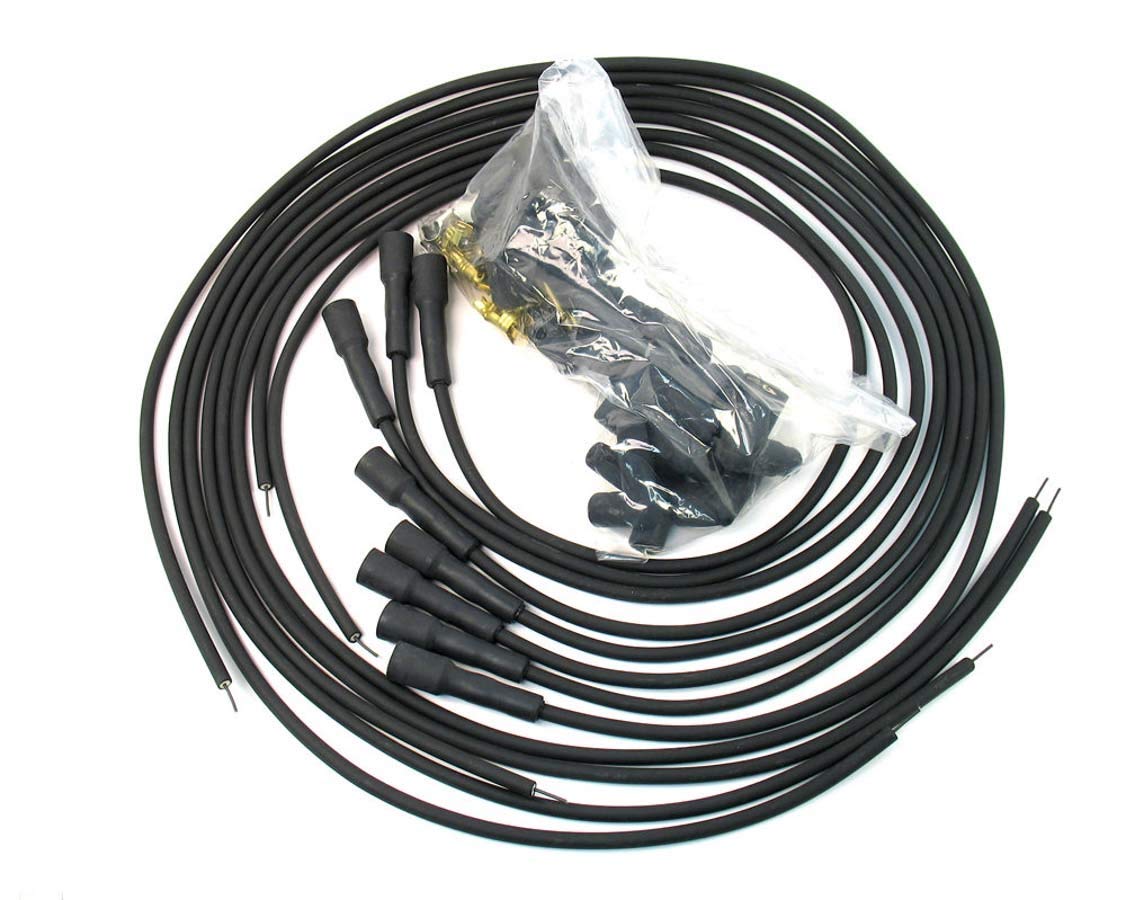Black Pertronix 708180 Flame-Thrower Universal 180 Degree 8 Cylinder Spark Plug Wire