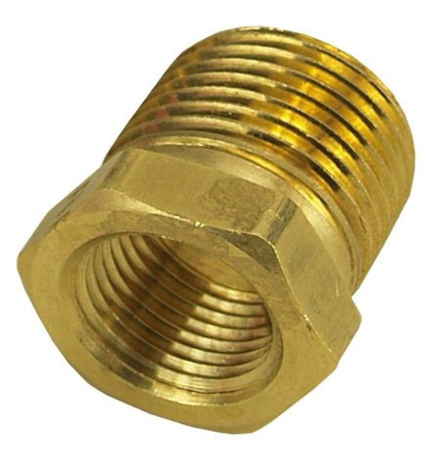Derale 1/2" Male x 3/8" Female NPT Reducer Bushings 98452