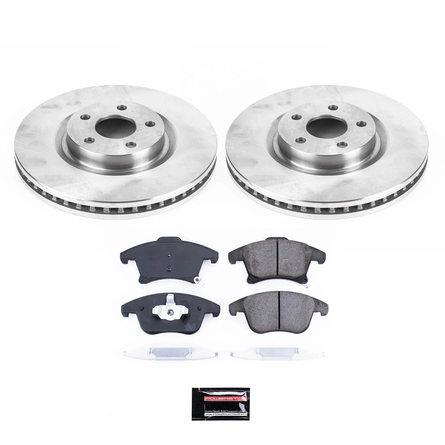 Power Stop Front Brake Kit-OE Brake Rotors & Ceramic Brake Pads KOE8540