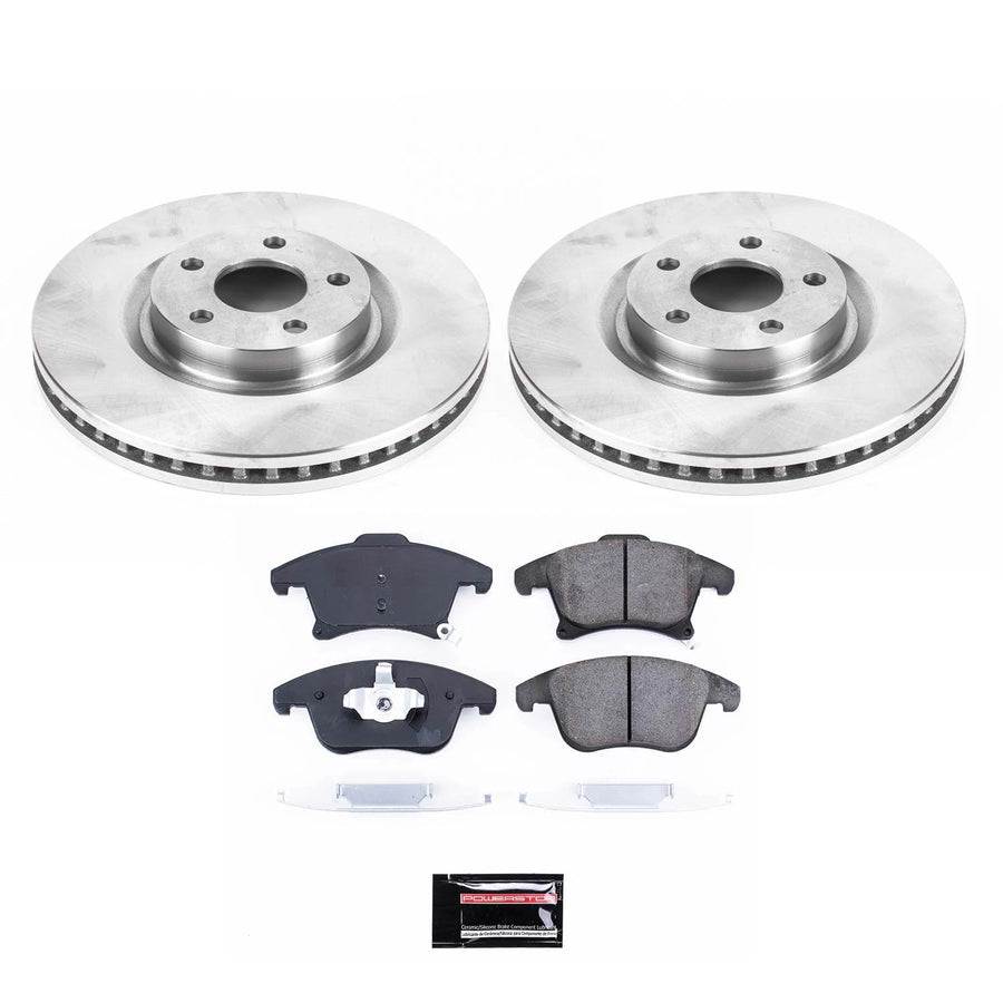 Power Stop Front Brake Kit-OE Brake Rotors & Ceramic Brake Pads KOE8540