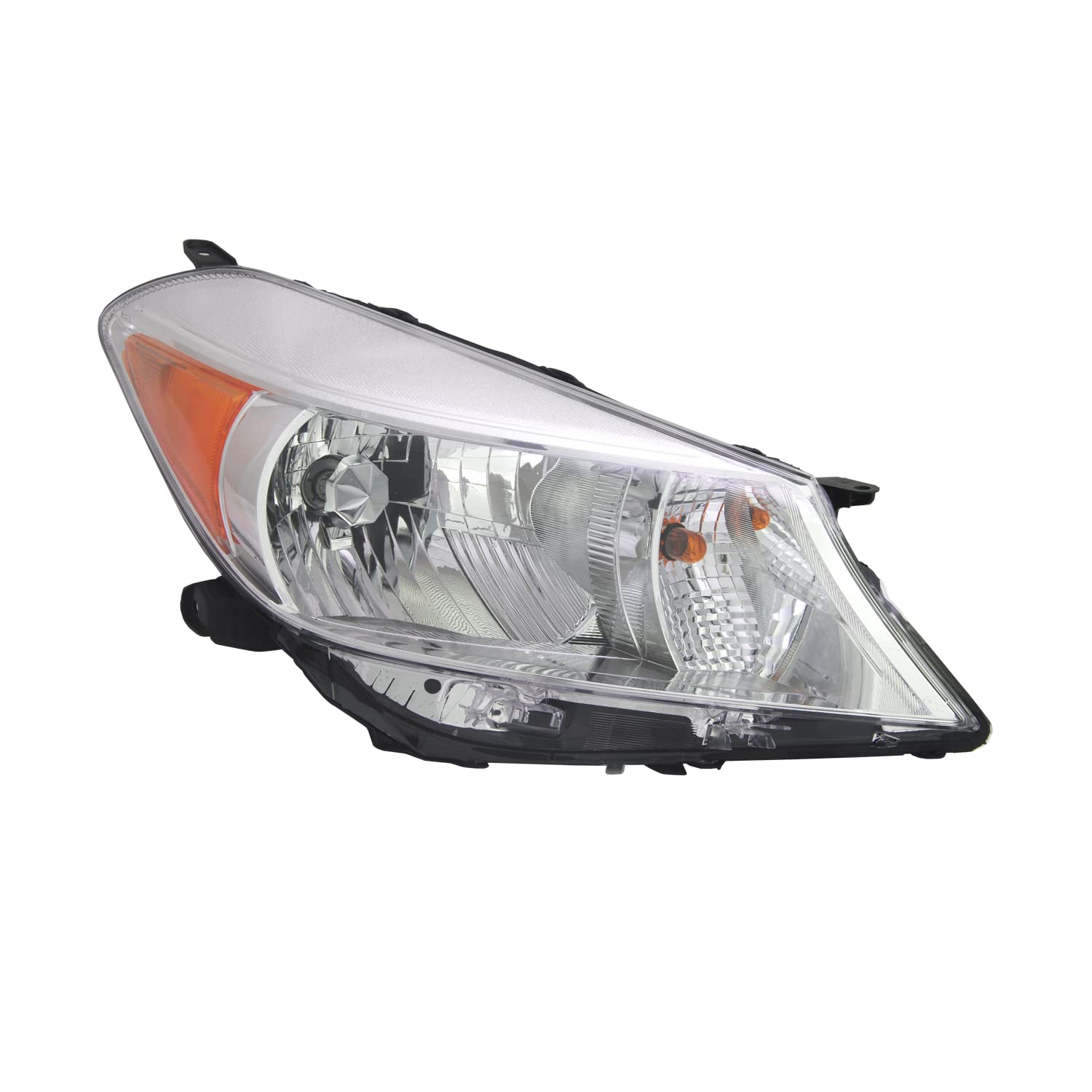 Right TYC Headlight Assembly Compatible with 2012-2014 Toyota Yaris