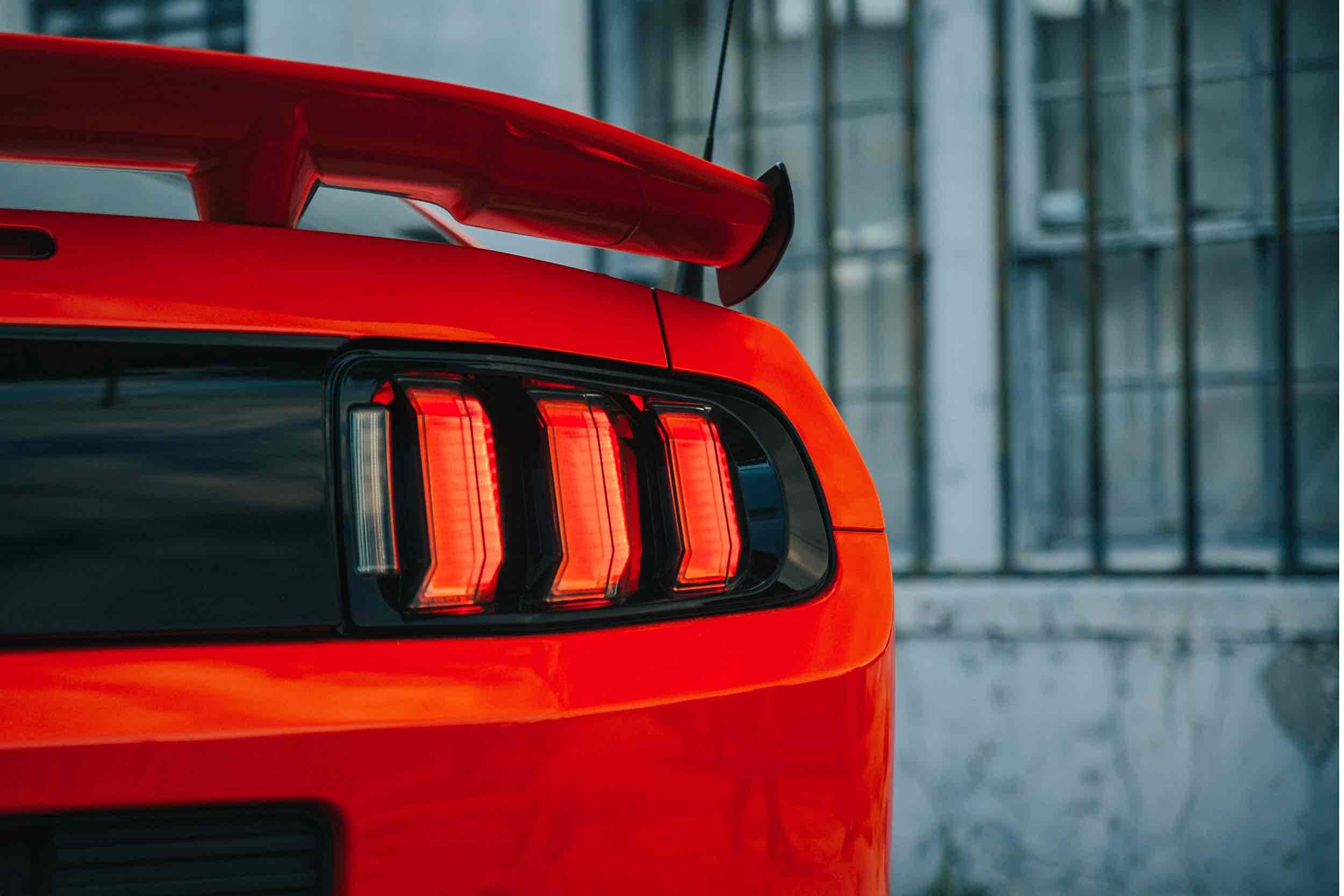 Morimoto LED XB Taillights (Red), Plug and Play Housing Upgrade, fits 2010-2012 Ford Mustang, DOT Approved Complete Assembly, LED Sequential Turn Signals, Brake, Reverse Lights (1x LF441.2)