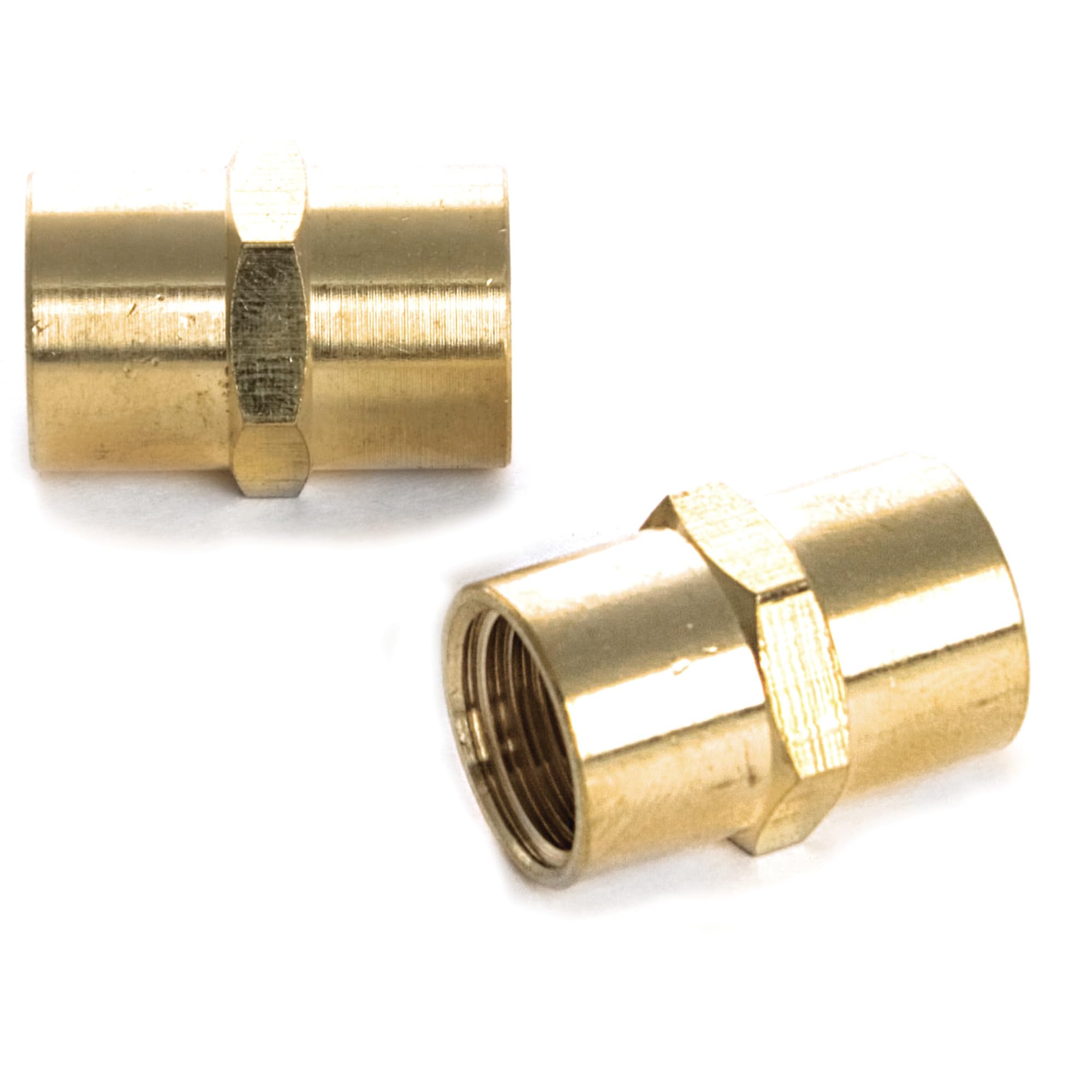 M481 Performance Tool Brass Coupler - 1/4-Inch NPT Female x 1/4-Inch NPT Female, Durable Brass Construction for Long-Lasting Use in Various Application