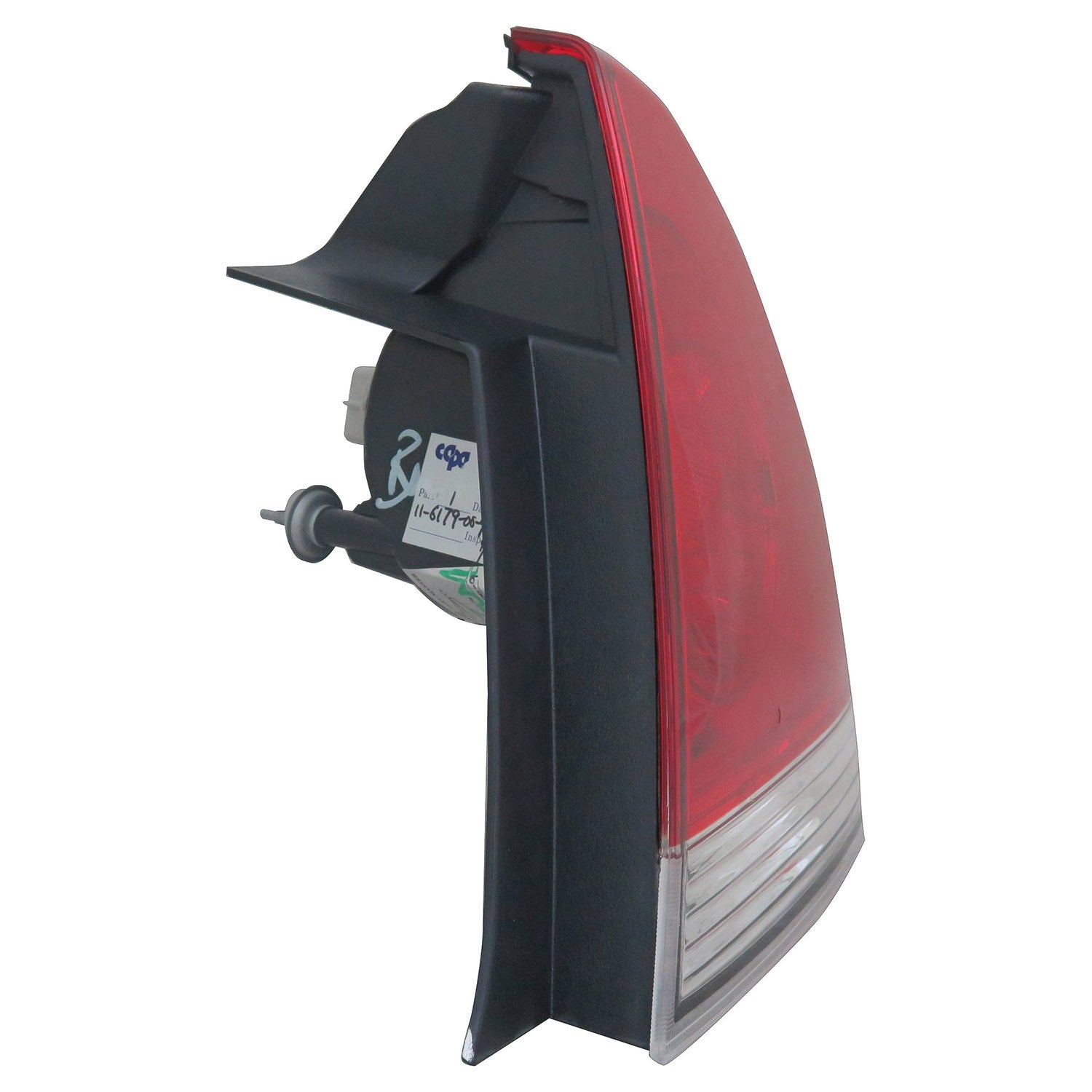 Right TYC Tail Light Assembly Compatible with 2006-2013 Chevrolet Impala