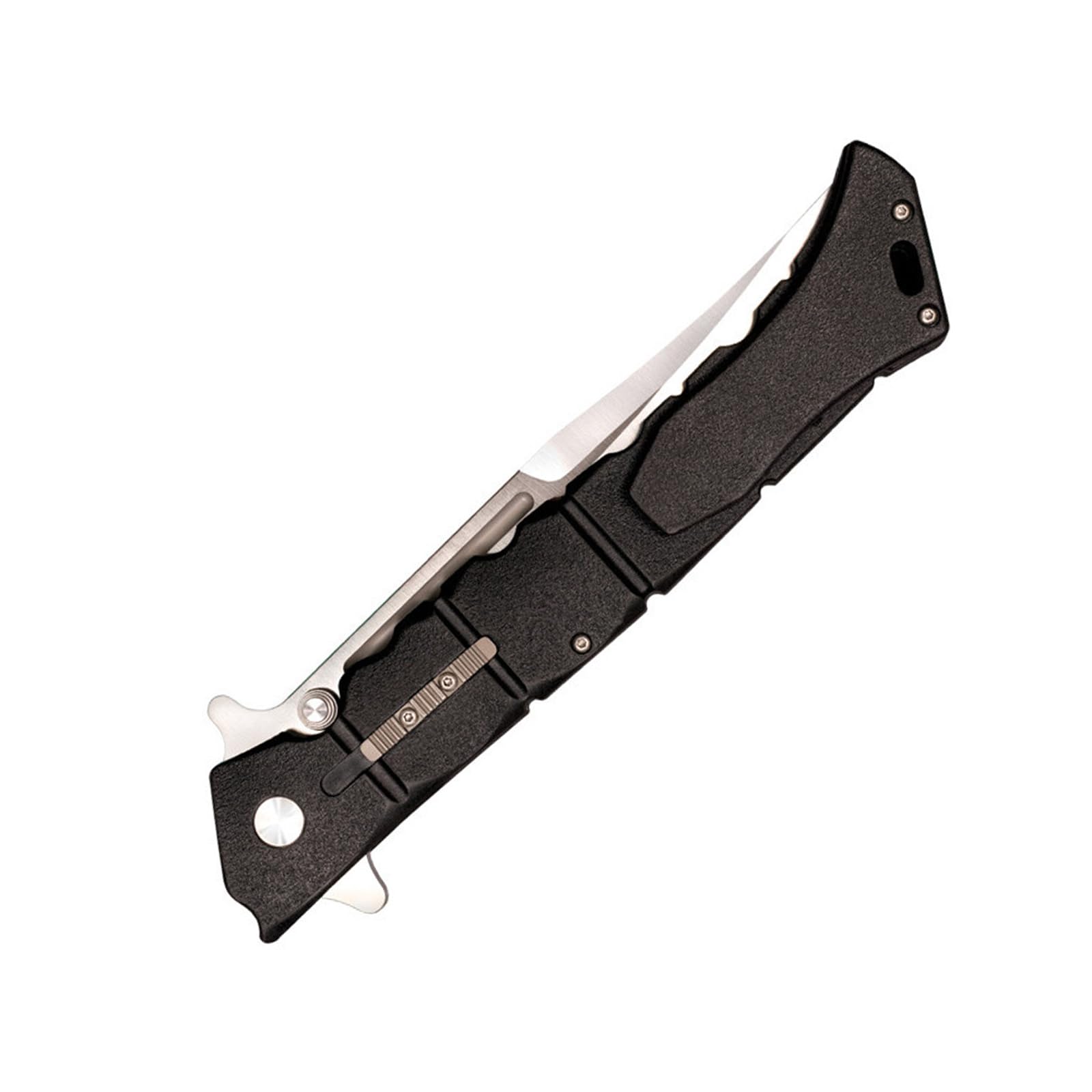 Luzon Series Cold Steel Folding Knife with Pocket Clip, Black/Silver