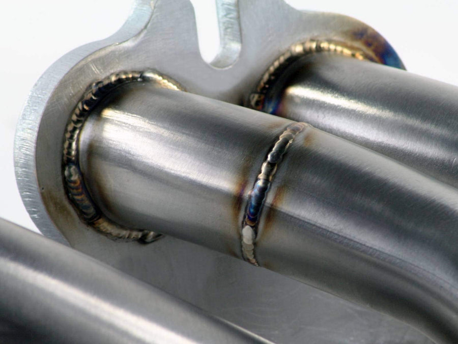 aFe 48-46202 Twisted Steel 1.5" 14 Gauge 409 Stainless Steel Header for Jeep Gas Truck I6-4.0L