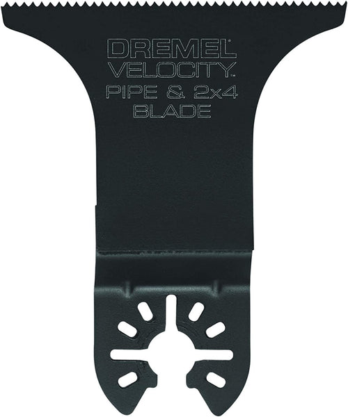 Dremel Universal Pipe Cutter MM494 Multitool Blade, Ideal for Cutting Pipe and 2X4 Lumber - Universal Quick-Fit Interface Fits Bosch, Makita, Milwaukee, and Rockwell