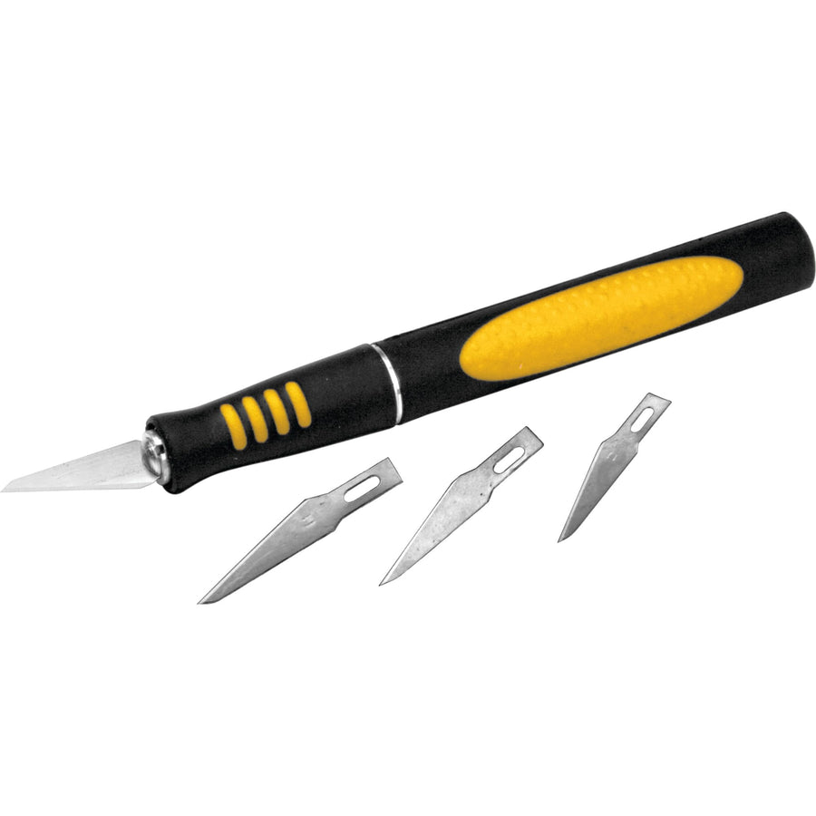 Hobby Knife Set Performance Tool W9170 - 14 Blades for Various Projects with Comfortable Contoured Handle and Storage Case