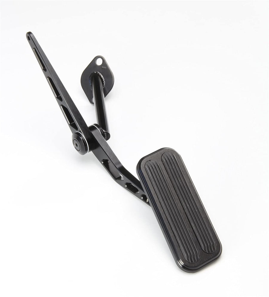Lokar XBAG-6211 Performance Products 1961-1964 Impala Billet Aluminum Throttle Pedal Assembly W/Rubber - Black Finish