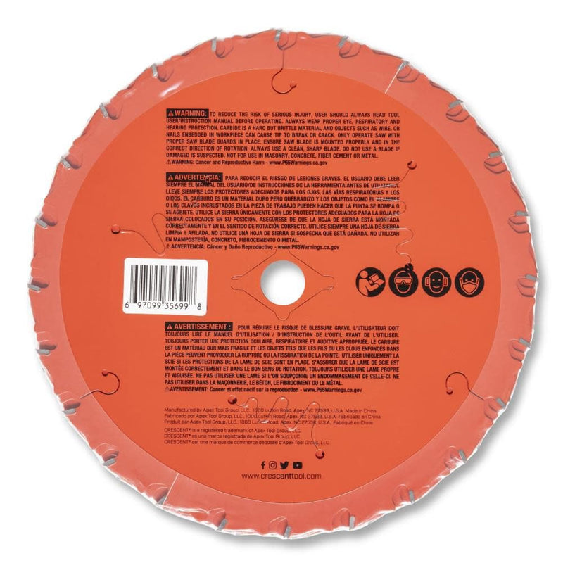 CRESCENT 7-1/4" CRESCENT 24T FRAMING THREE PACK (CSBFR-724-3)