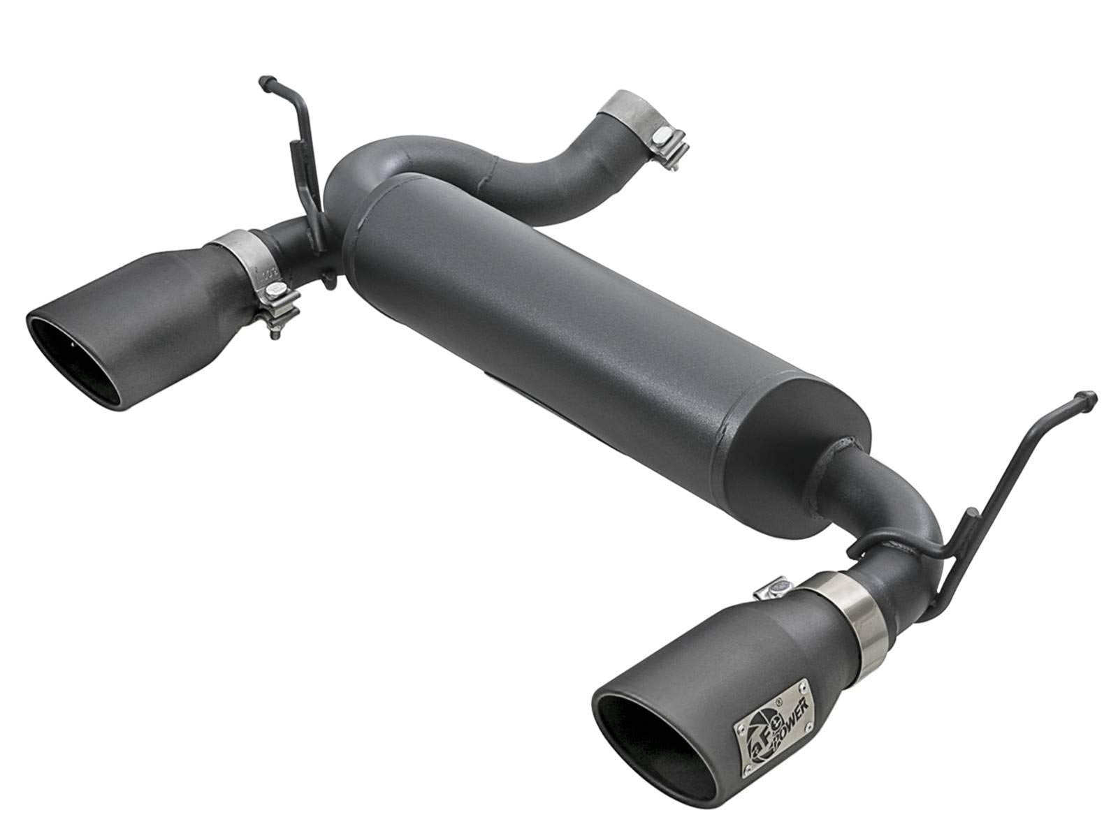 Rebel Series aFe Power 49-48061-B Axle-Back Exhaust System