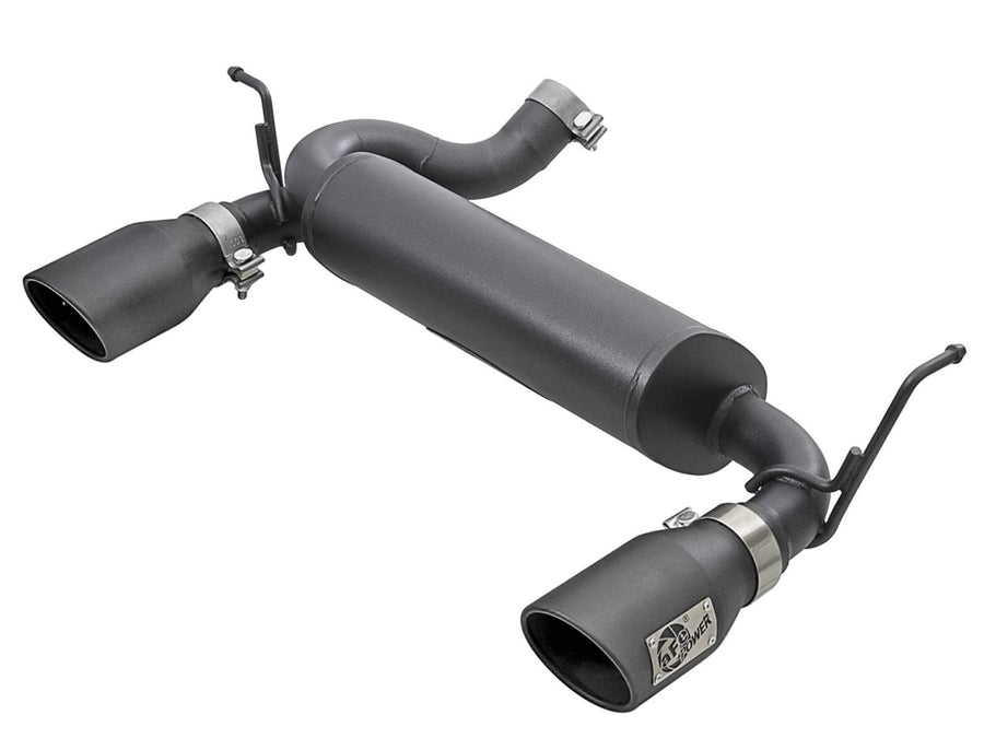 Rebel Series aFe Power 49-48061-B Axle-Back Exhaust System