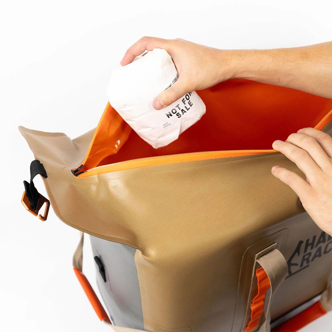 Large Half Rack Soft-Sided Cooler - 100% Waterproof & Leakproof - Fully Insulated Design - Holds up to 92 Cans