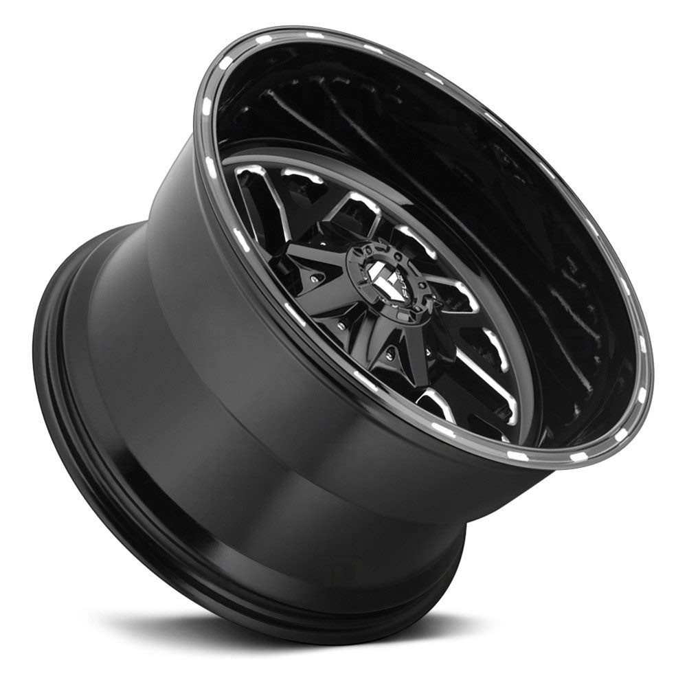D581 Fuel TRITON Black Wheel tpms (20 x 10. inches /8 x 6 inches, -18 mm Offset)