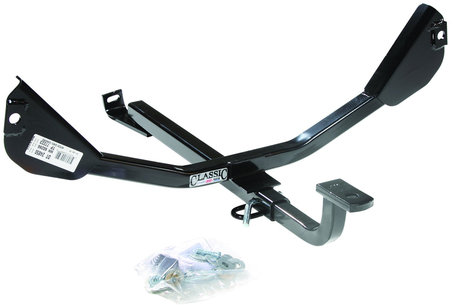 Class 1 Draw-Tite 24850 Trailer Hitch, 1.25 Inch Receiver, Black, Compatible with 2010-2015 Chevrolet Camaro