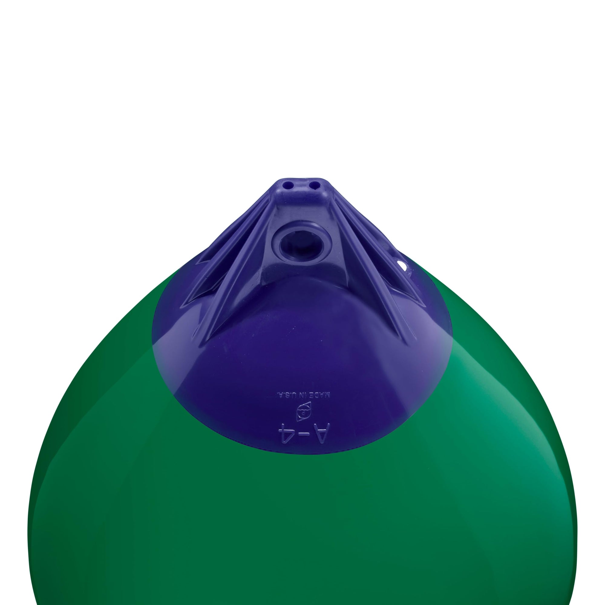 A-4 Standard Blue Ropehold Polyform Buoy - Forest Green