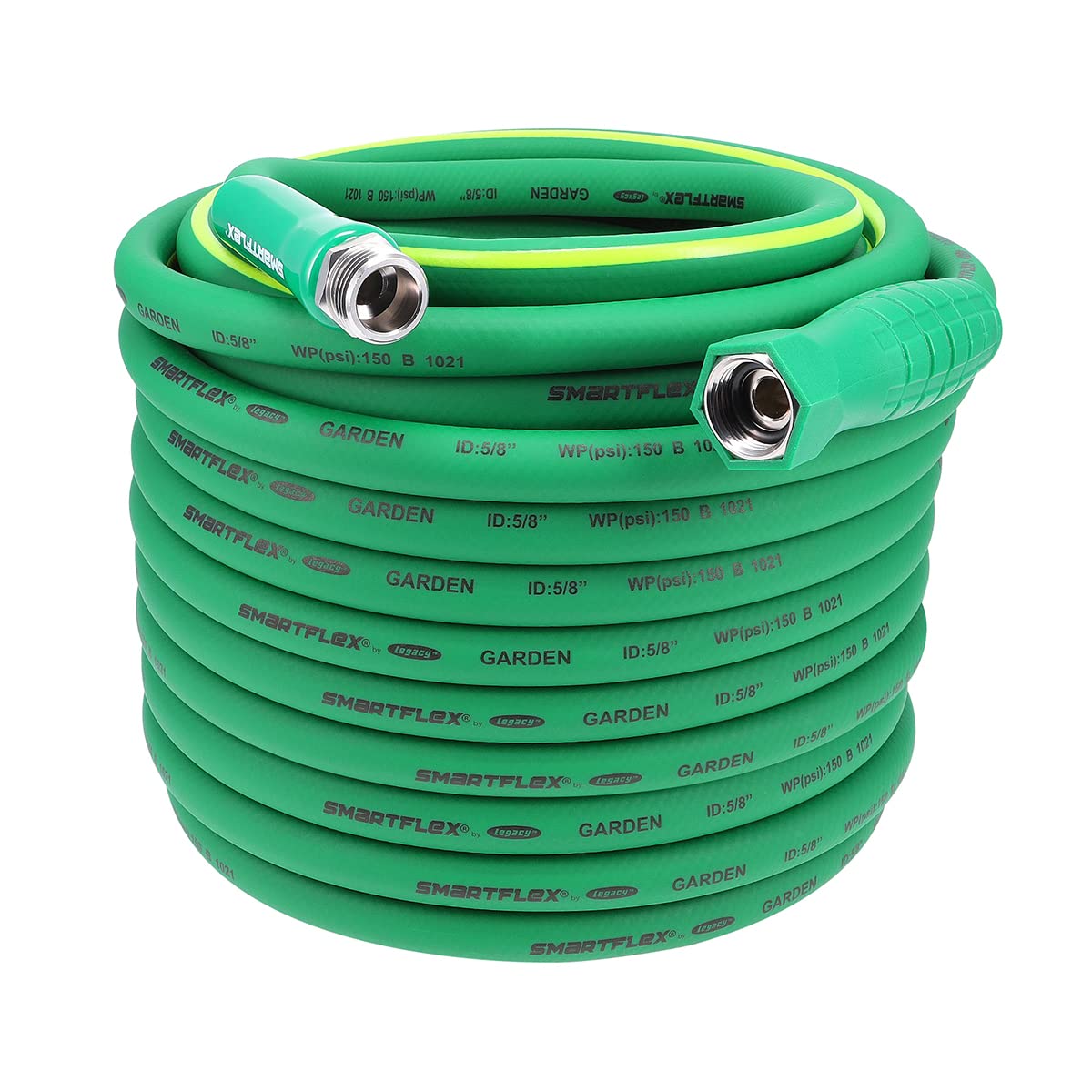 Garden Hose SmartFlex, 5/8 in. x 100 ft., Hybrid, Green - HSFG5100GR