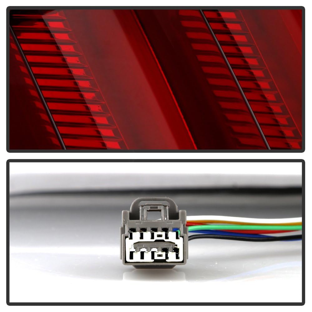 Ford Mustang Spyder (POE) 15-17 LED Sequential Tail Light - OE Red Left