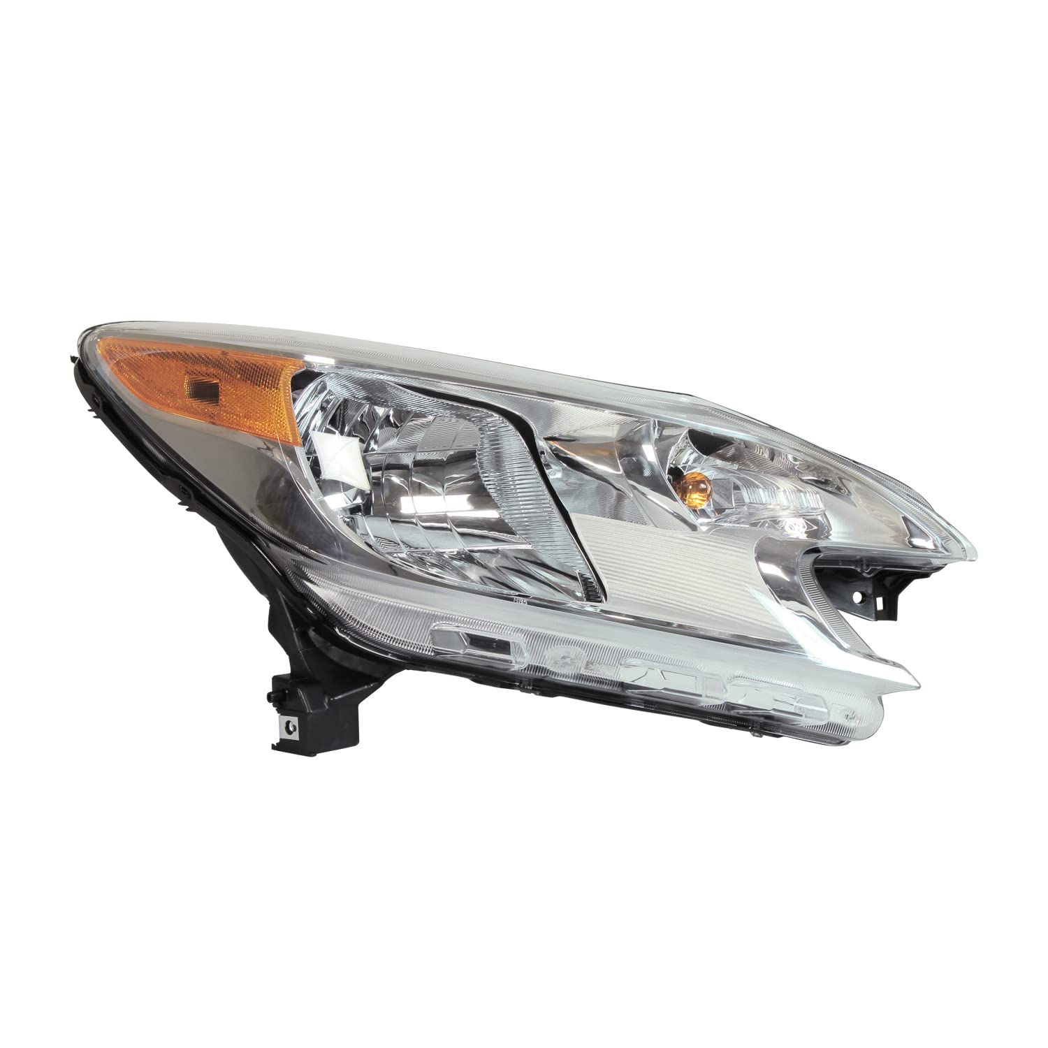 Right TYC Headlight Assembly Compatible with 2014-2016 Nissan Versa