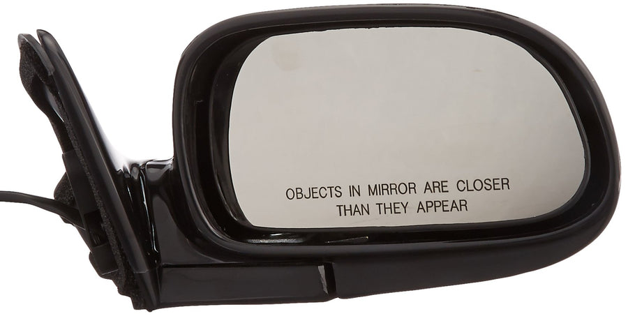 Mirror Passenger Side for Toyota Corolla Sedan LE Model, Corolla Wagon LE Model, Black, Foldaway, Power