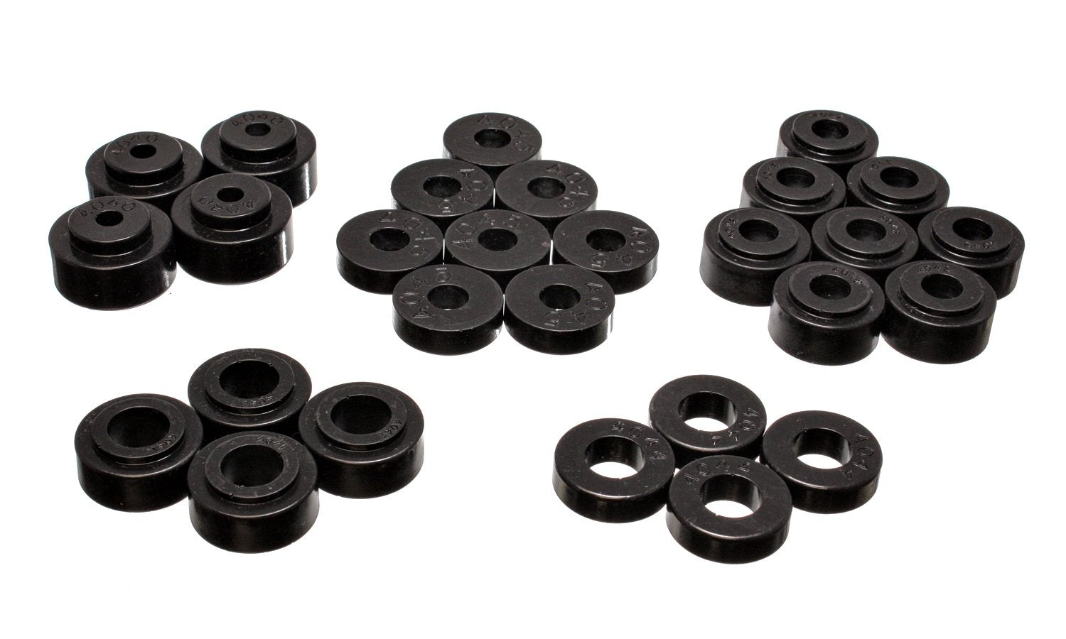 3.4114G Energy Suspension Body Mount Set for GM