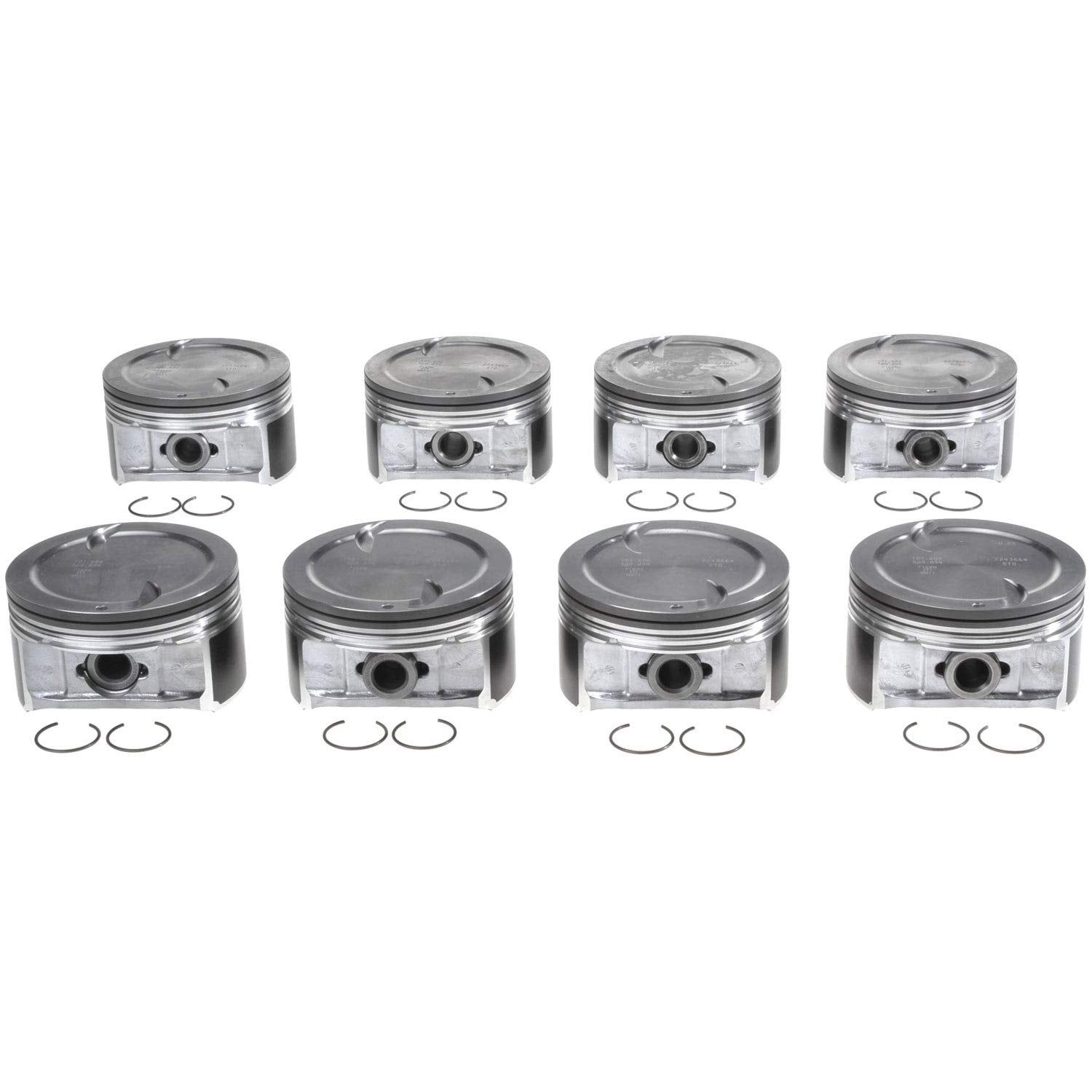 Mahle OE 2243664 GM 6.0L 05-09 Vin U Reduced Compression Piston Set (Set of 8)