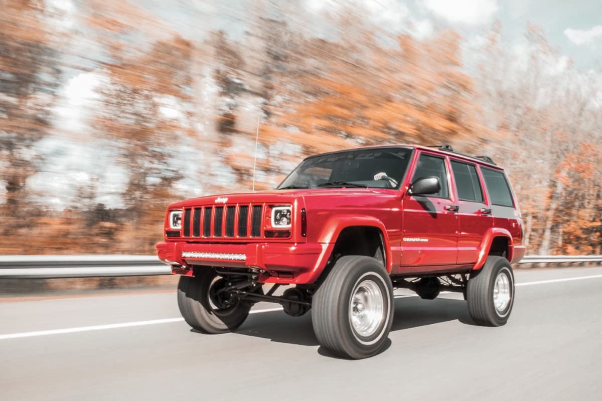 Rough Country 4.5" Lift Kit for 4WD 1984-2001 Jeep Cherokee XJ - 633N2