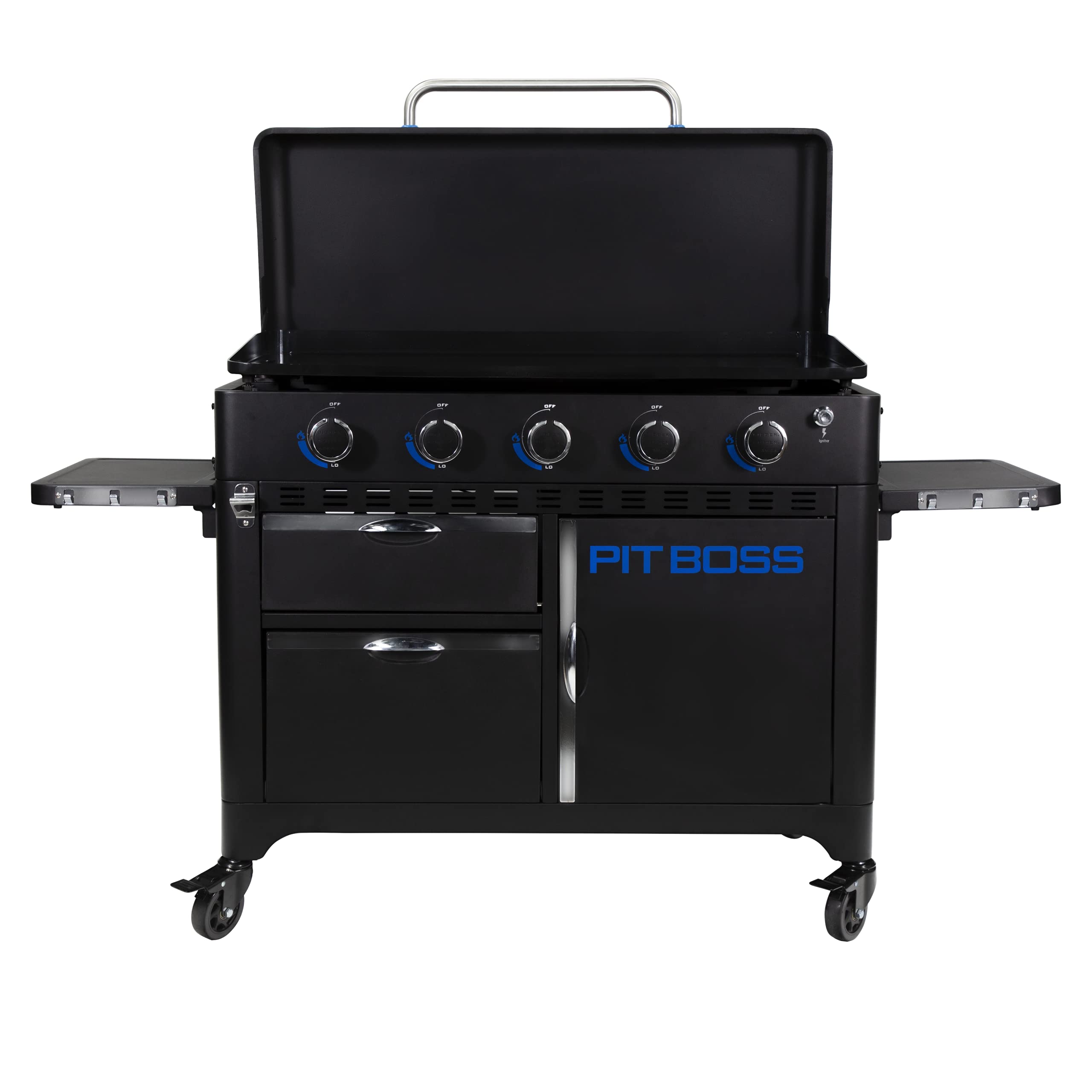 5 Burner Pit Boss PB5BGD2 Gas Griddle, Black
