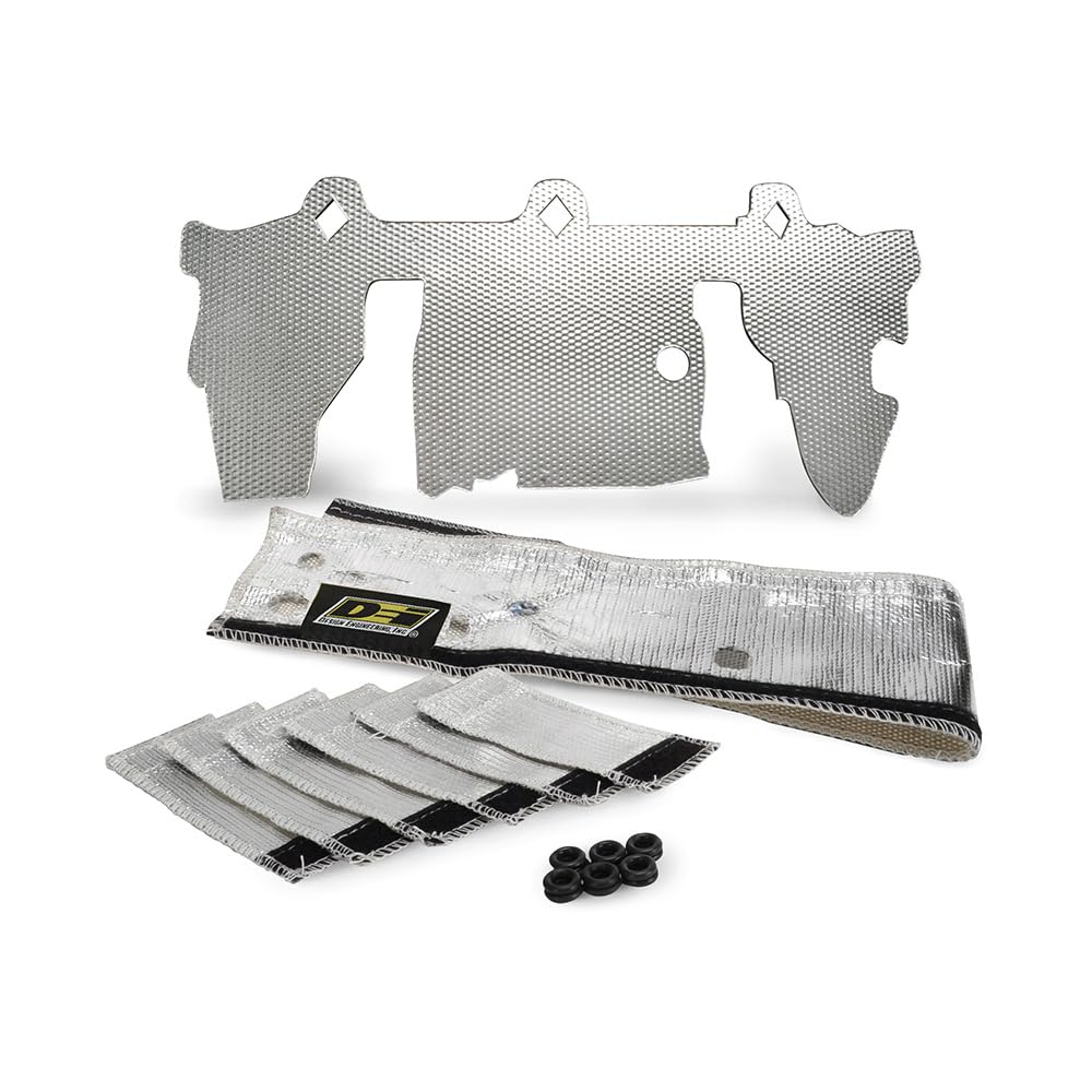 Fuel Rail & Injector Cover Kit DESIGN ENGINEERING for Jeep (1997-2004, 4.0L Engine) - Our Accessories Reduce Vapor Lock & Keep Fuel Injectors & Rails Cooler