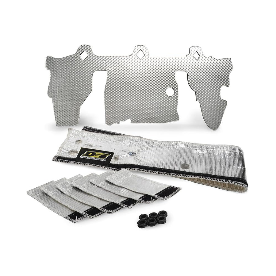 Fuel Rail & Injector Cover Kit DESIGN ENGINEERING for Jeep (1997-2004, 4.0L Engine) - Our Accessories Reduce Vapor Lock & Keep Fuel Injectors & Rails Cooler