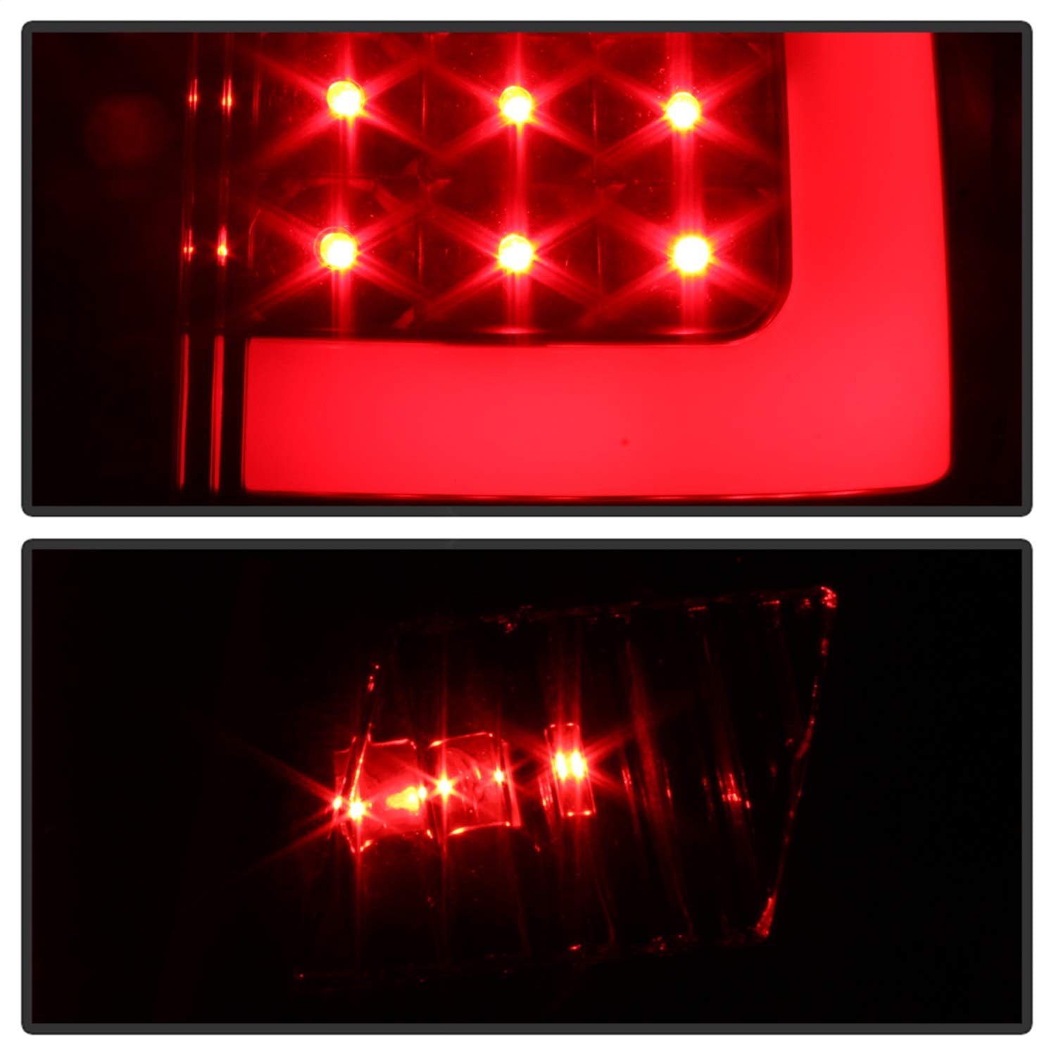 Xtune Spyder Alt-On-Ttu07V2-Lbled-Bk Tail Light