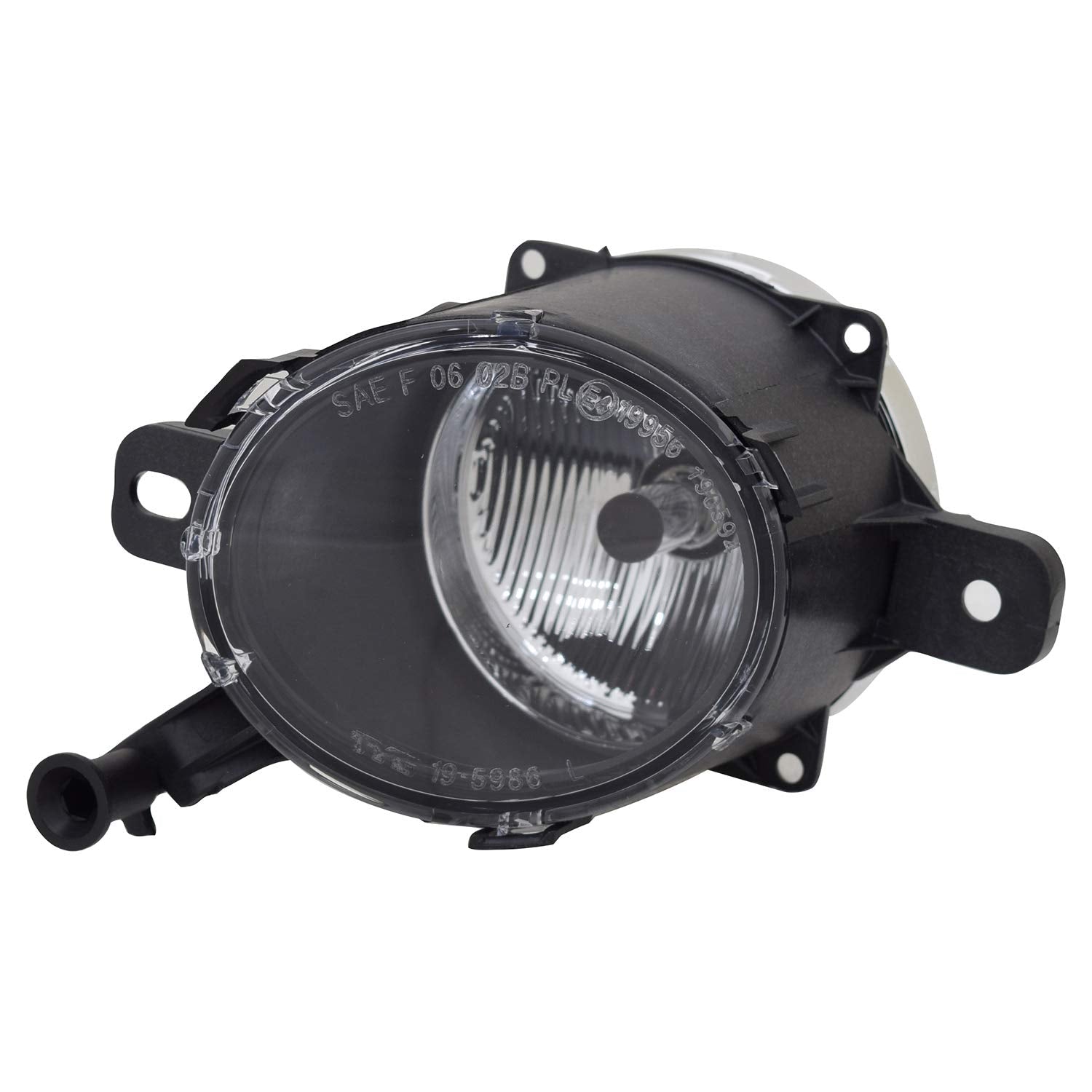Left TYC Fog Light Assembly Compatible with 2013-2016 Chevrolet Malibu