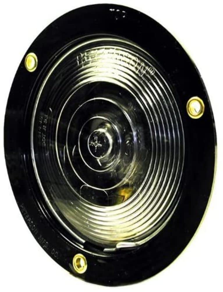 M411C Peterson Mfg Incandescent Backup, Round, Clear, 4"