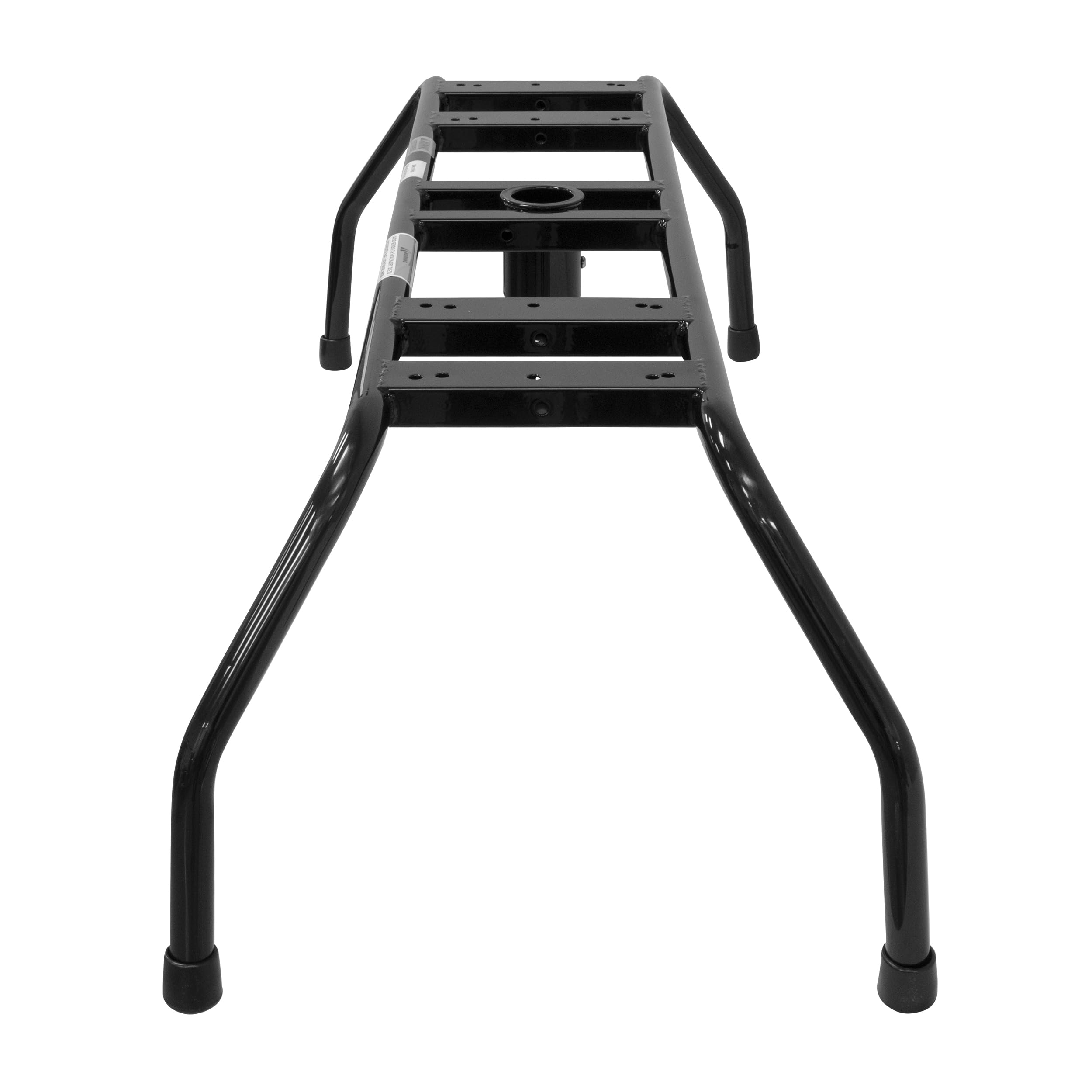8WD1280 Wise Double Portable Seat Stand for Boat Seats, Black