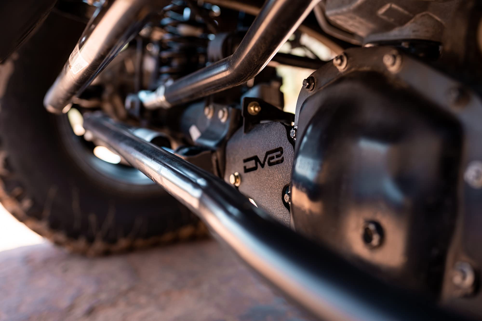 Front Differential Skid Plate DV8 Offroad for 2018-2022 Wrangler JL & 2020-2022 Gladiator JT | Fits Dana 44 Axle | Pumpkin Housing Protection | 100% Bolt on Installation | SPJL-11