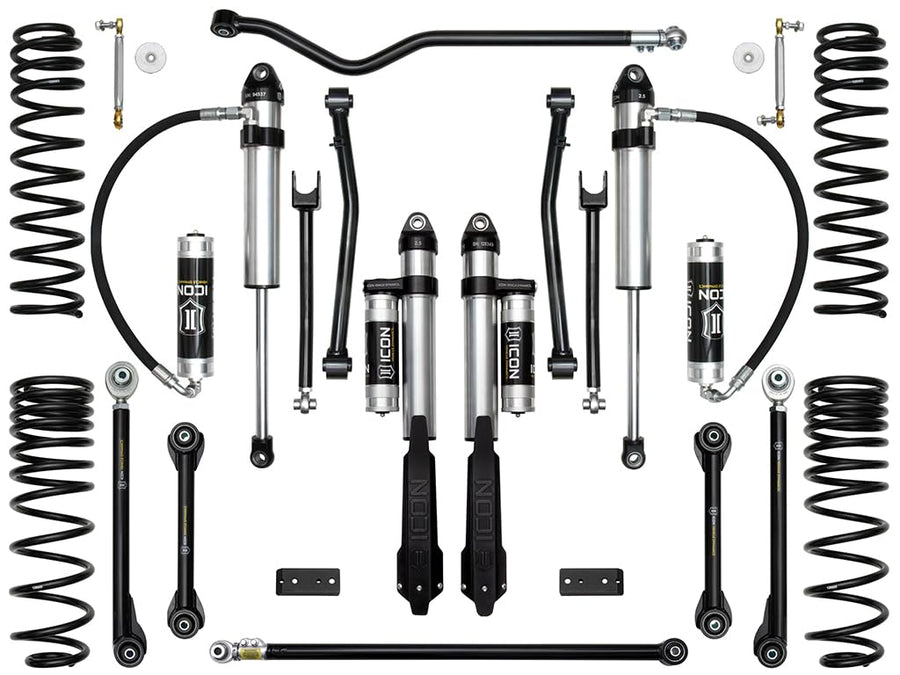 2.5" Lift, ICON Stage 7 Suspension System, Tubular UCA, Compatible with 2020-Up Gladiator, K22107T